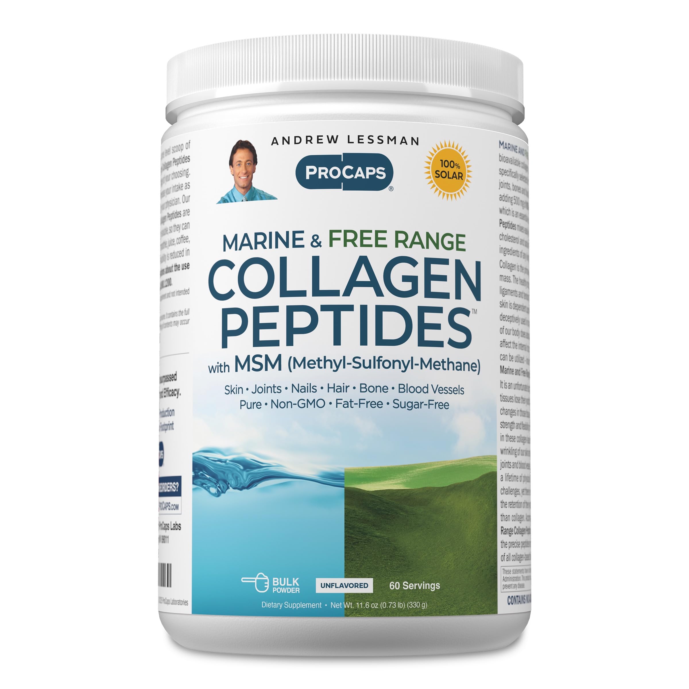 Amazon.com: ANDREW LESSMAN Marine, Free Range Collagen Peptides